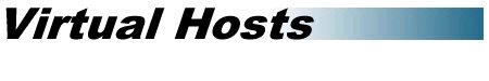 CSN Virtual Hosts